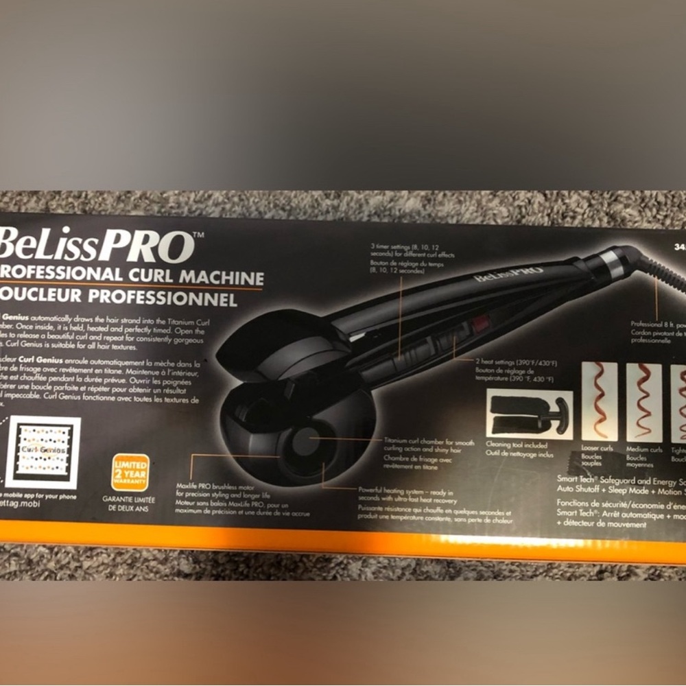 Belisspro hair curler